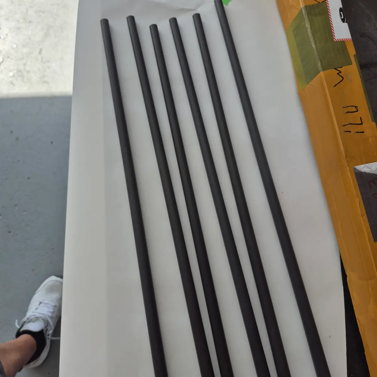 1-Zoll-Rohre aus pultrudierter Kohlefaser