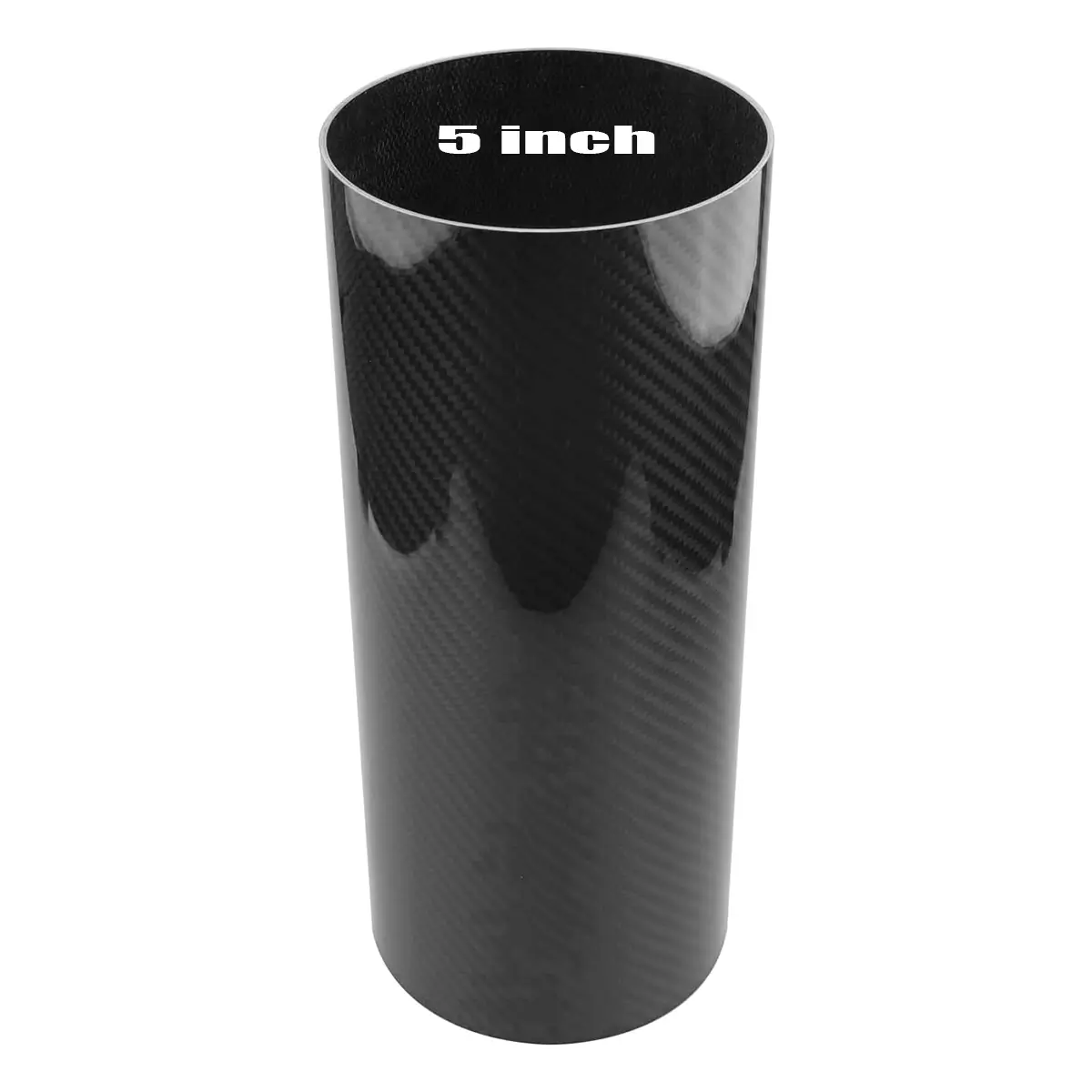 5 Zoll Kohlenstoff fiebr Rohr whosale