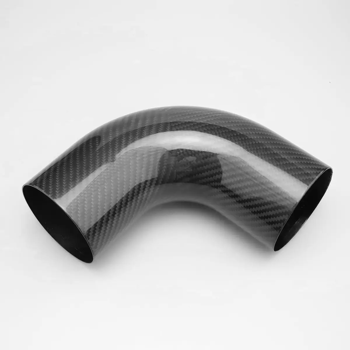 Codo de fibra de carbono de 90 grados al por mayor