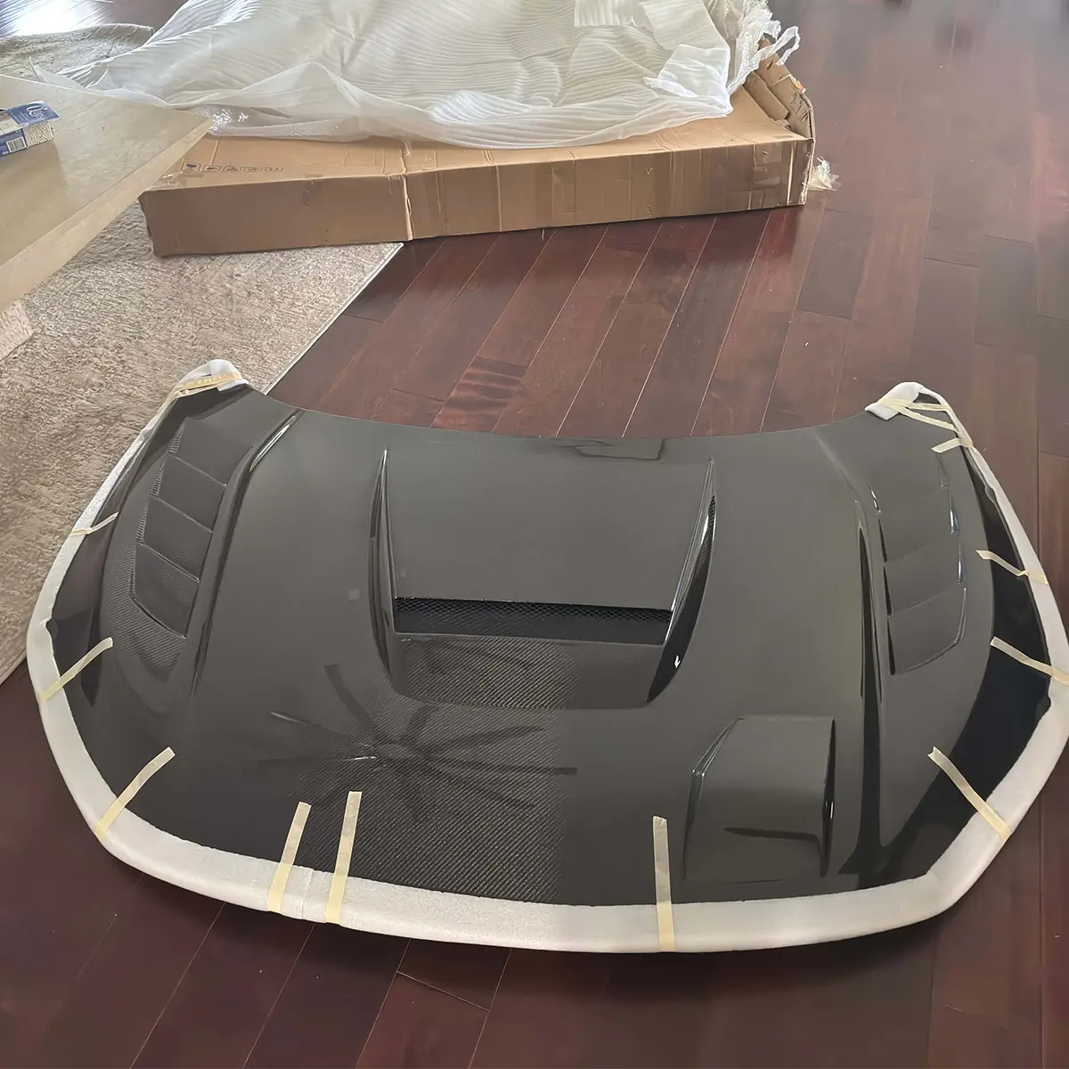 Capô de fibra de carbono para Honda 2017-2021