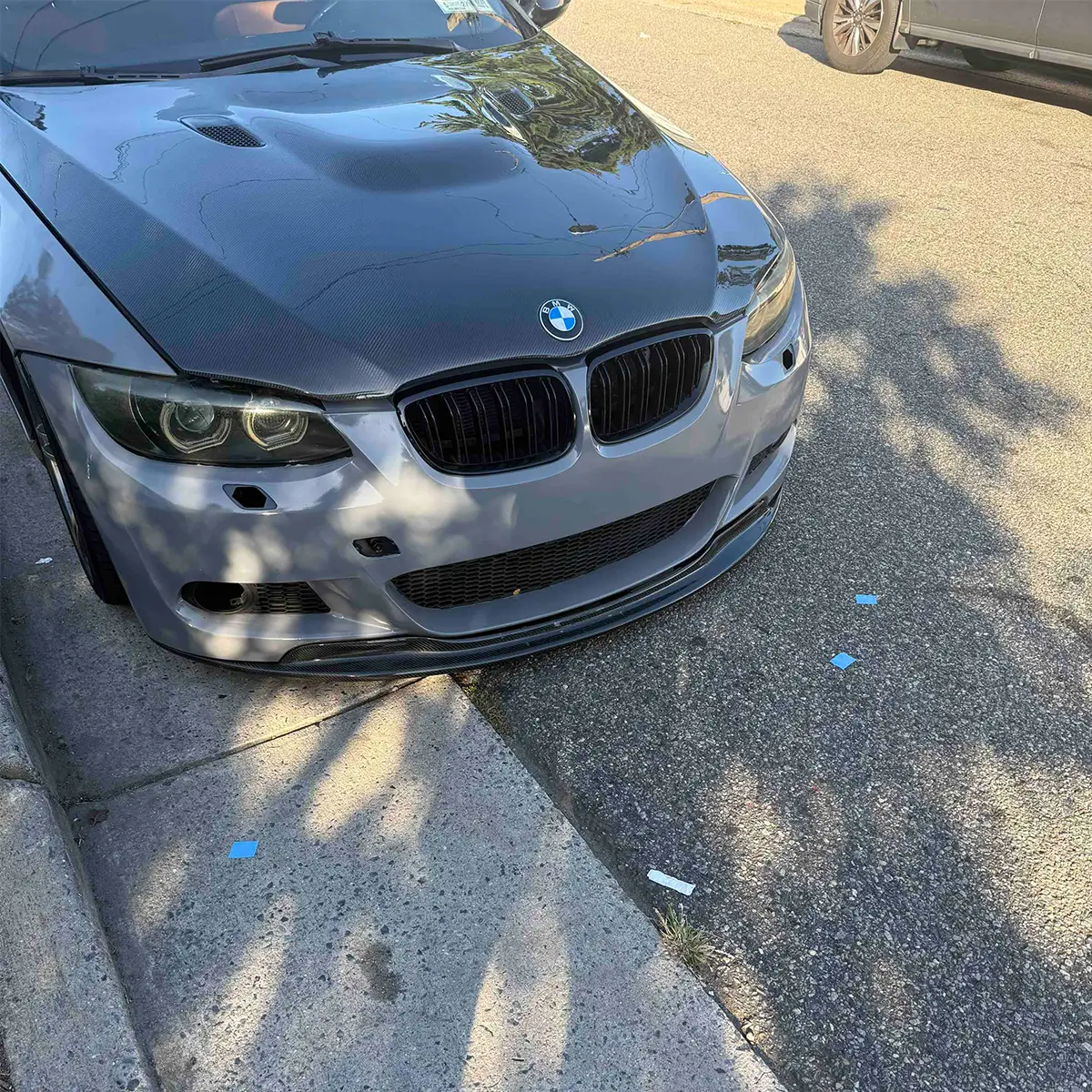 Capô de fibra de carbono para BMW Série 3 E92 328i 335i 2007-11