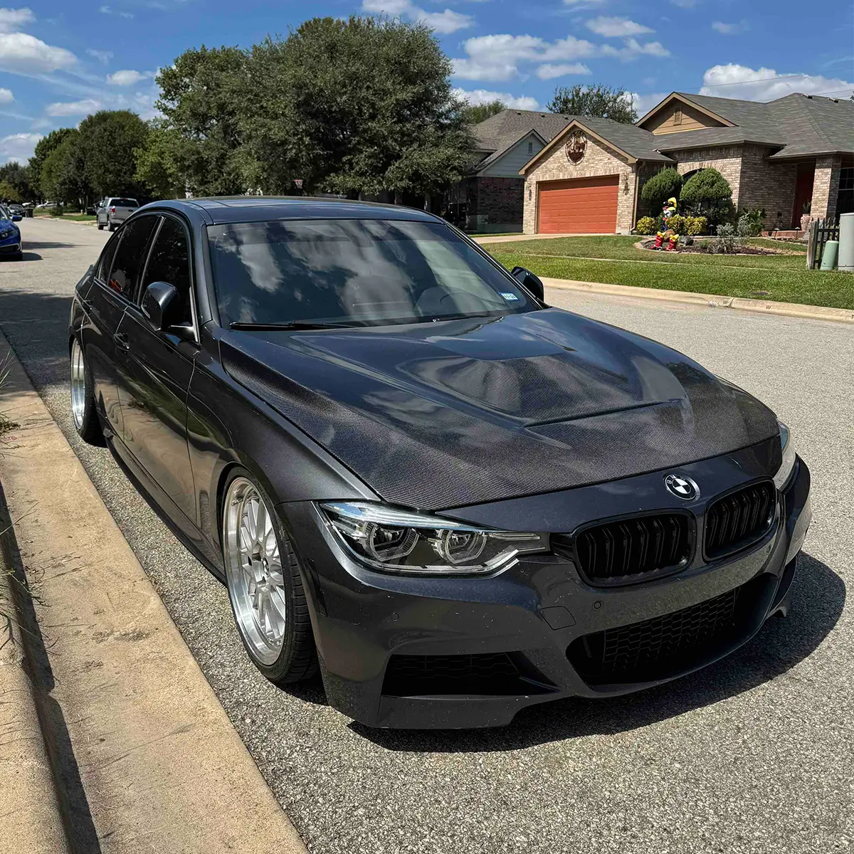 Capô de fibra de carbono para BMW F30 335i 340i 3 Series F32-83