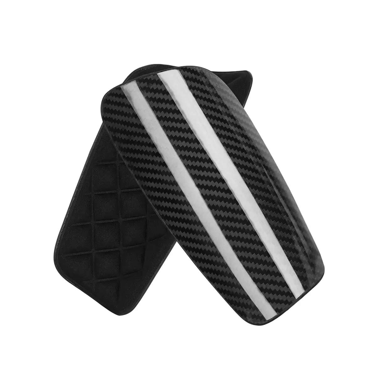 carbon fiber soccer shin guards custom