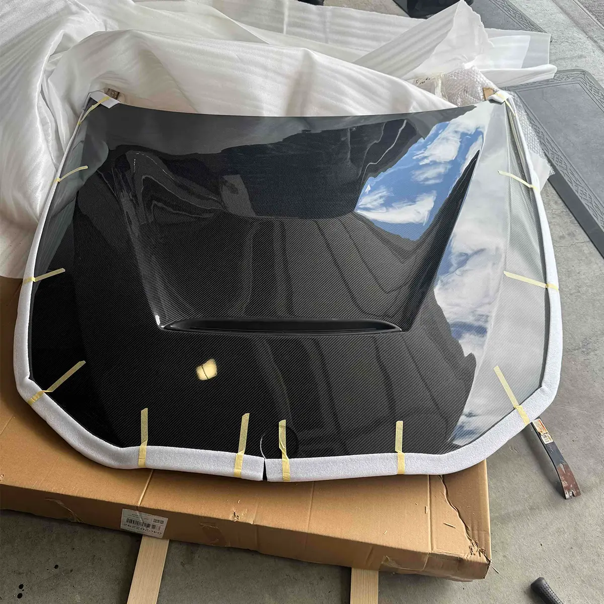 Capô de fibra de carbono e92 para BMW série 3 335i 335 2007-2010 pré-lci ou lci