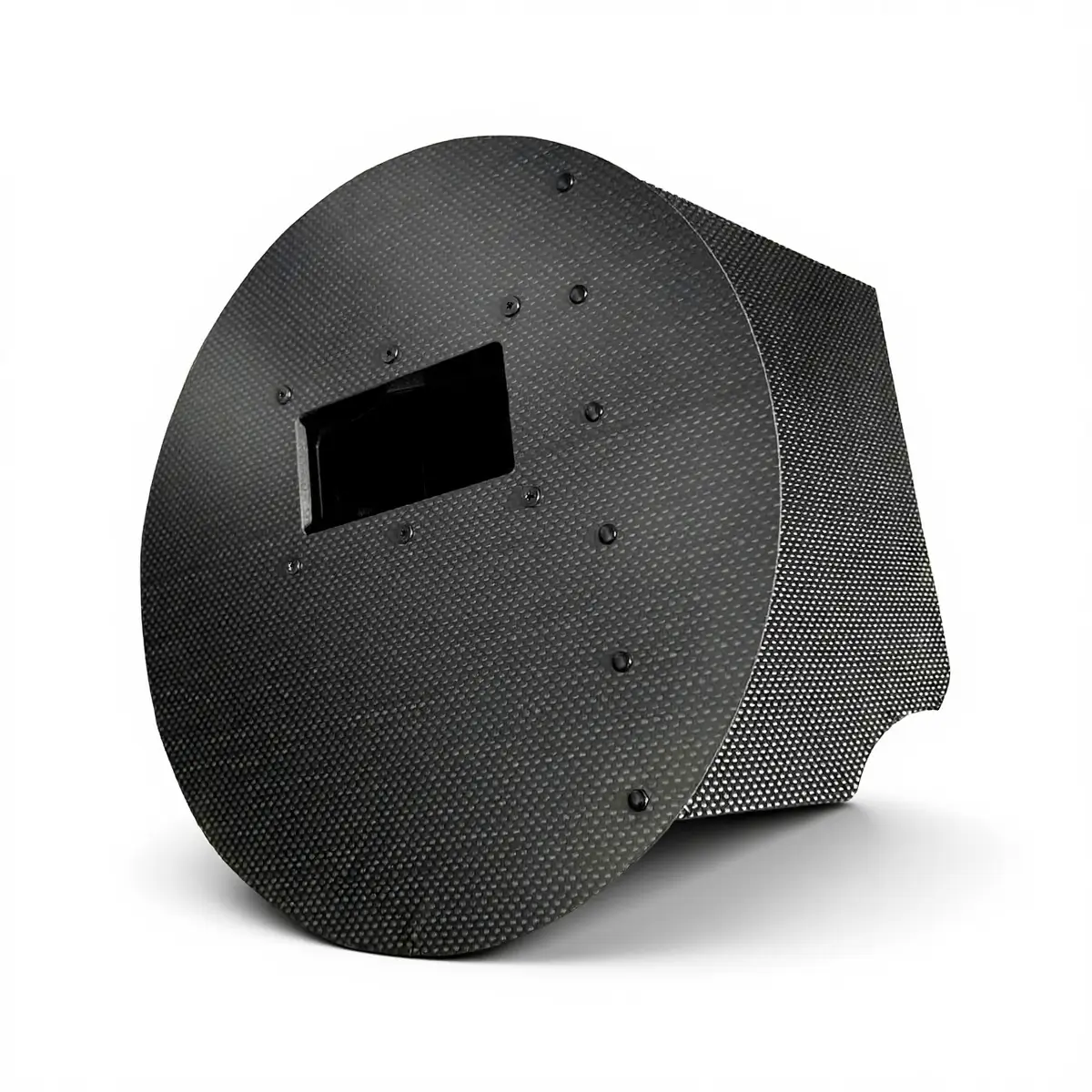 carbon fiber pancake welding hood