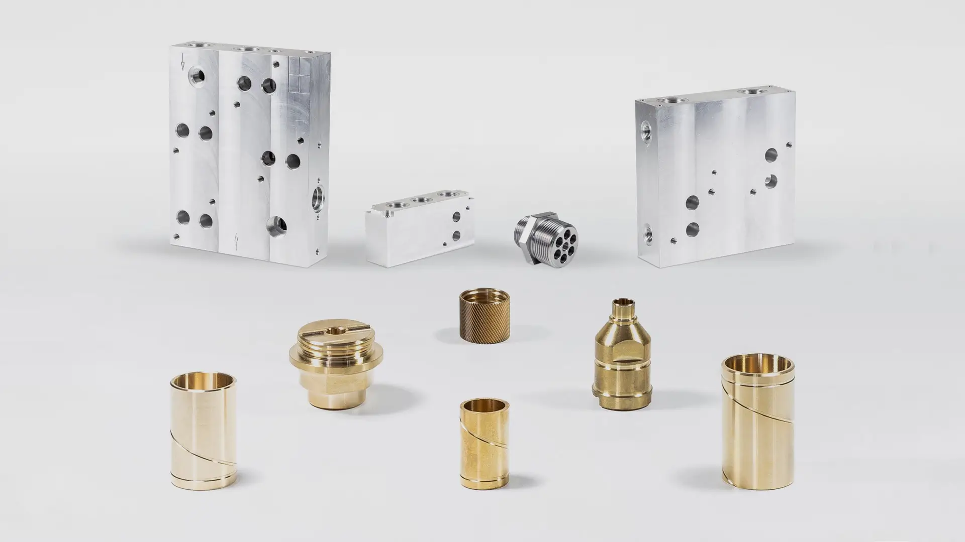 cnc turning aluminum parts factory