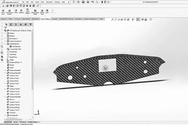 custom carbon fiber design