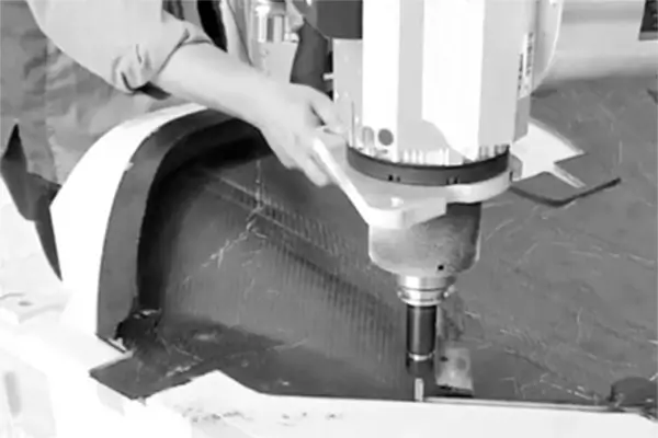 custom carbon fiber cutting, carbon fiber trimming and machining