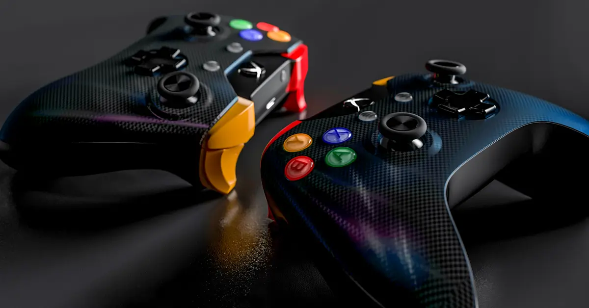 custom carbon fiber game controller