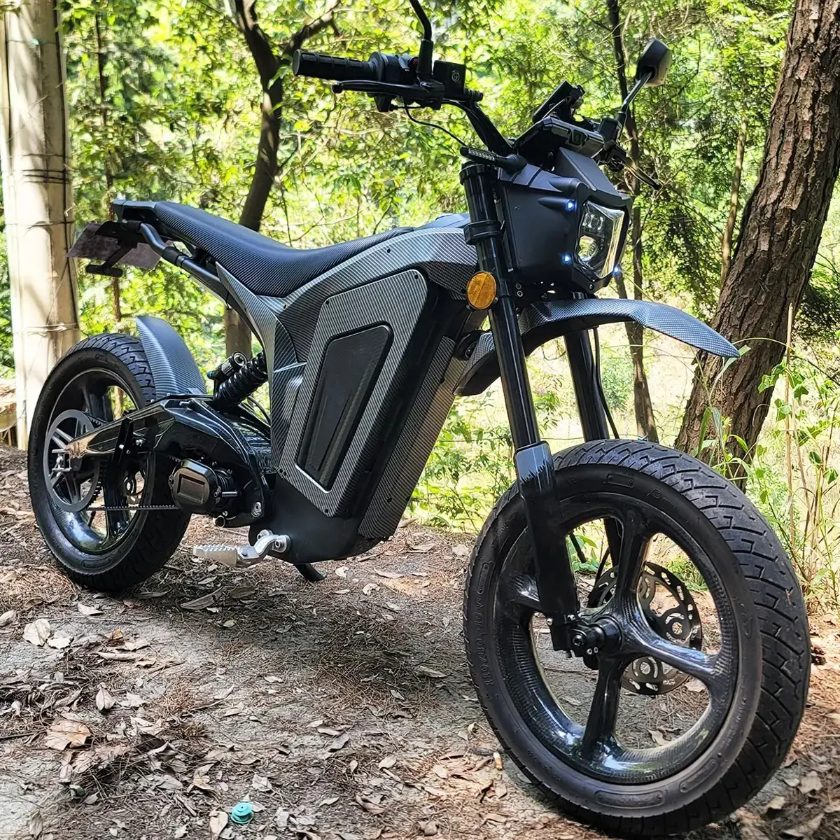 custom carbon fiber motorcycle