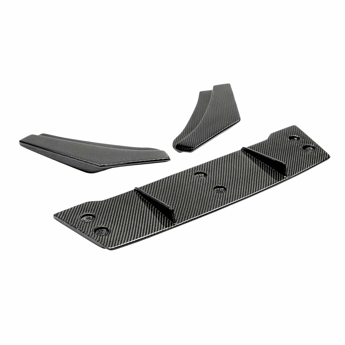 custom carbon fiber rear lip with panels
