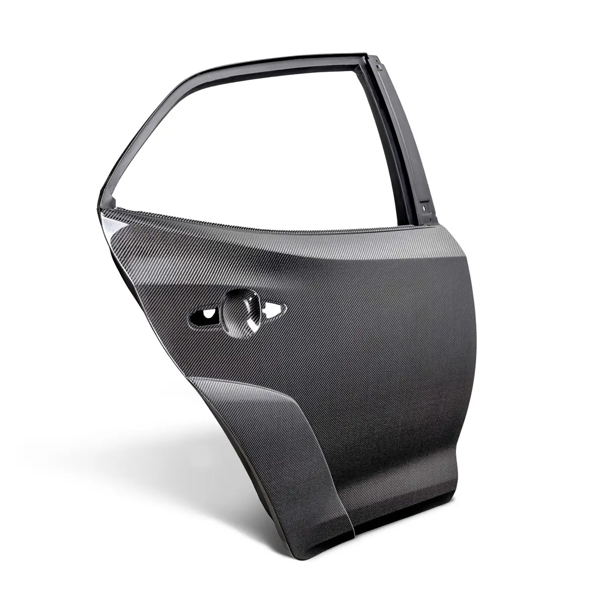 custom carbon fiber build auto doors
