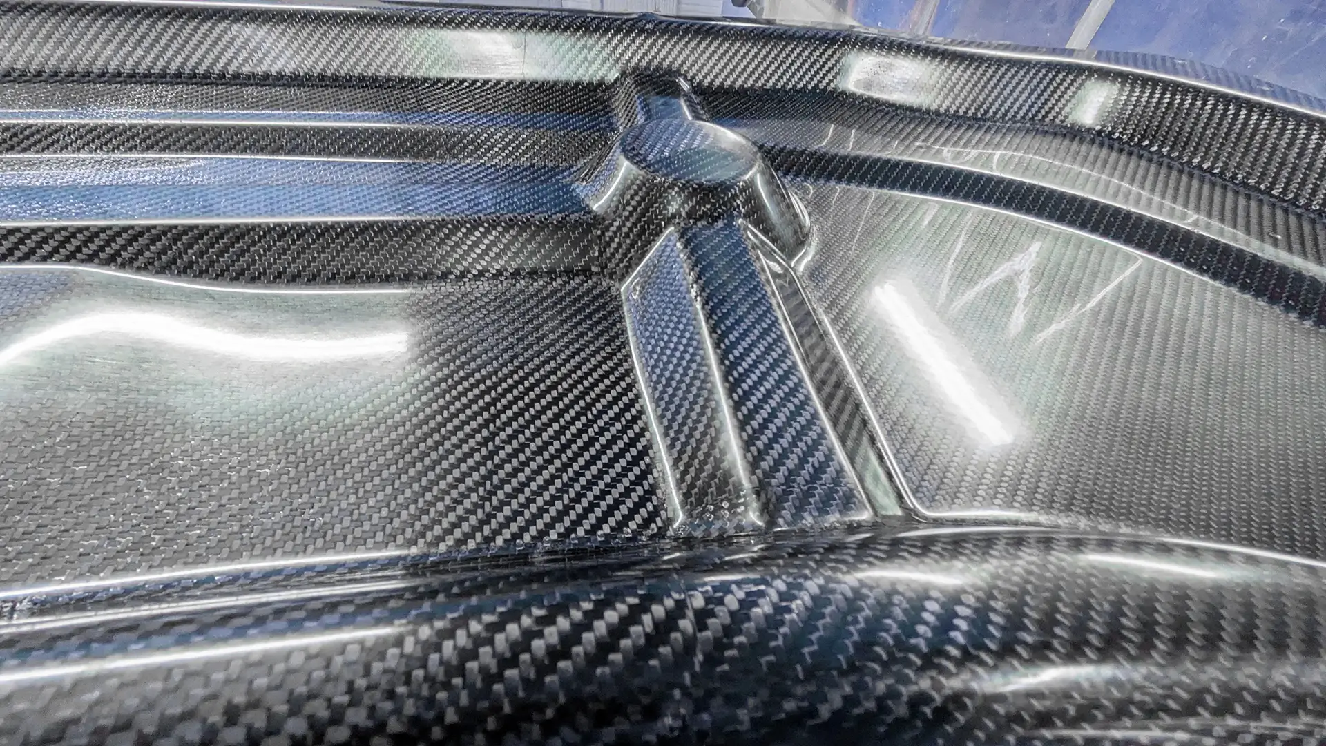 carbon fiber hand layup vacuum bagging part