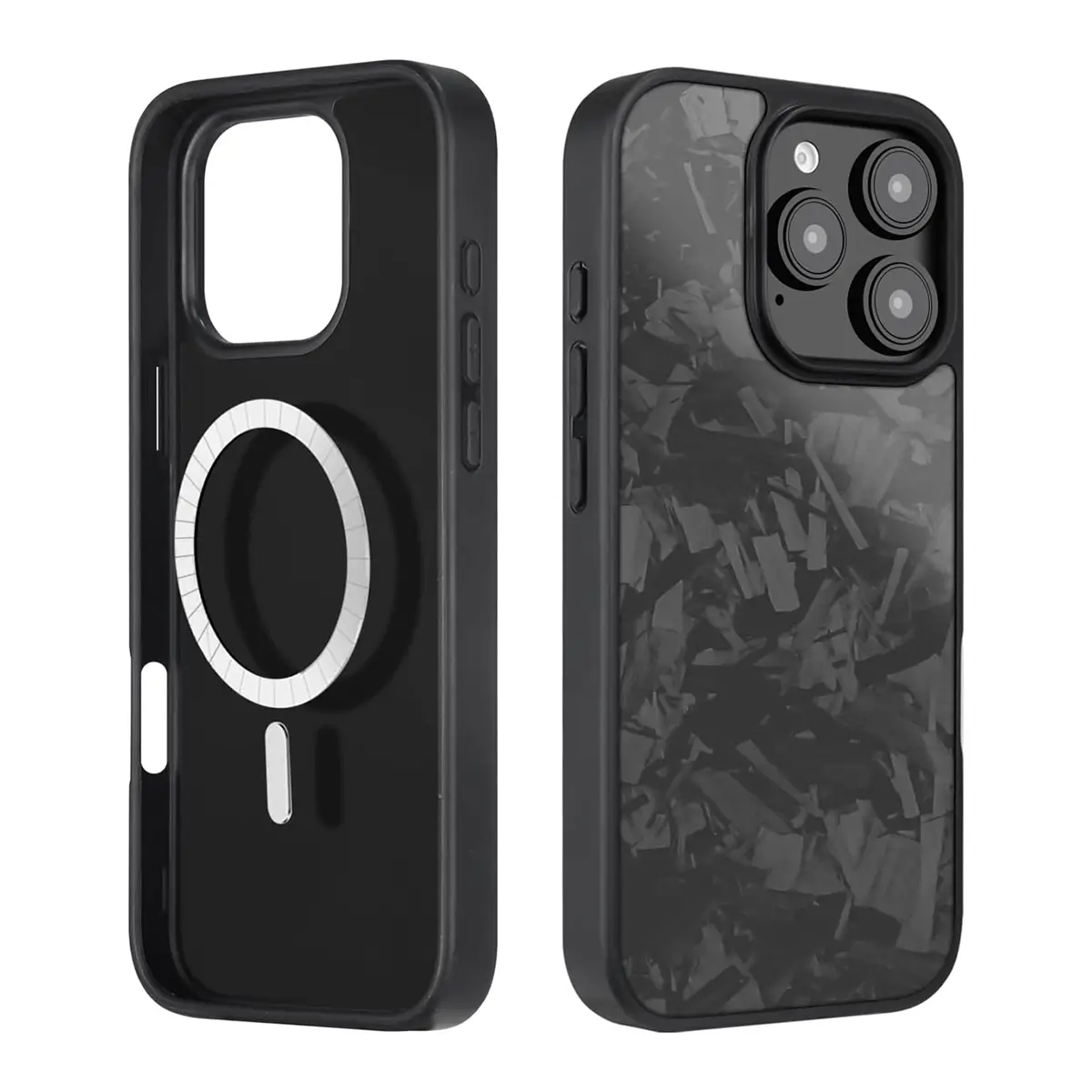 forged carbon fiber phone case