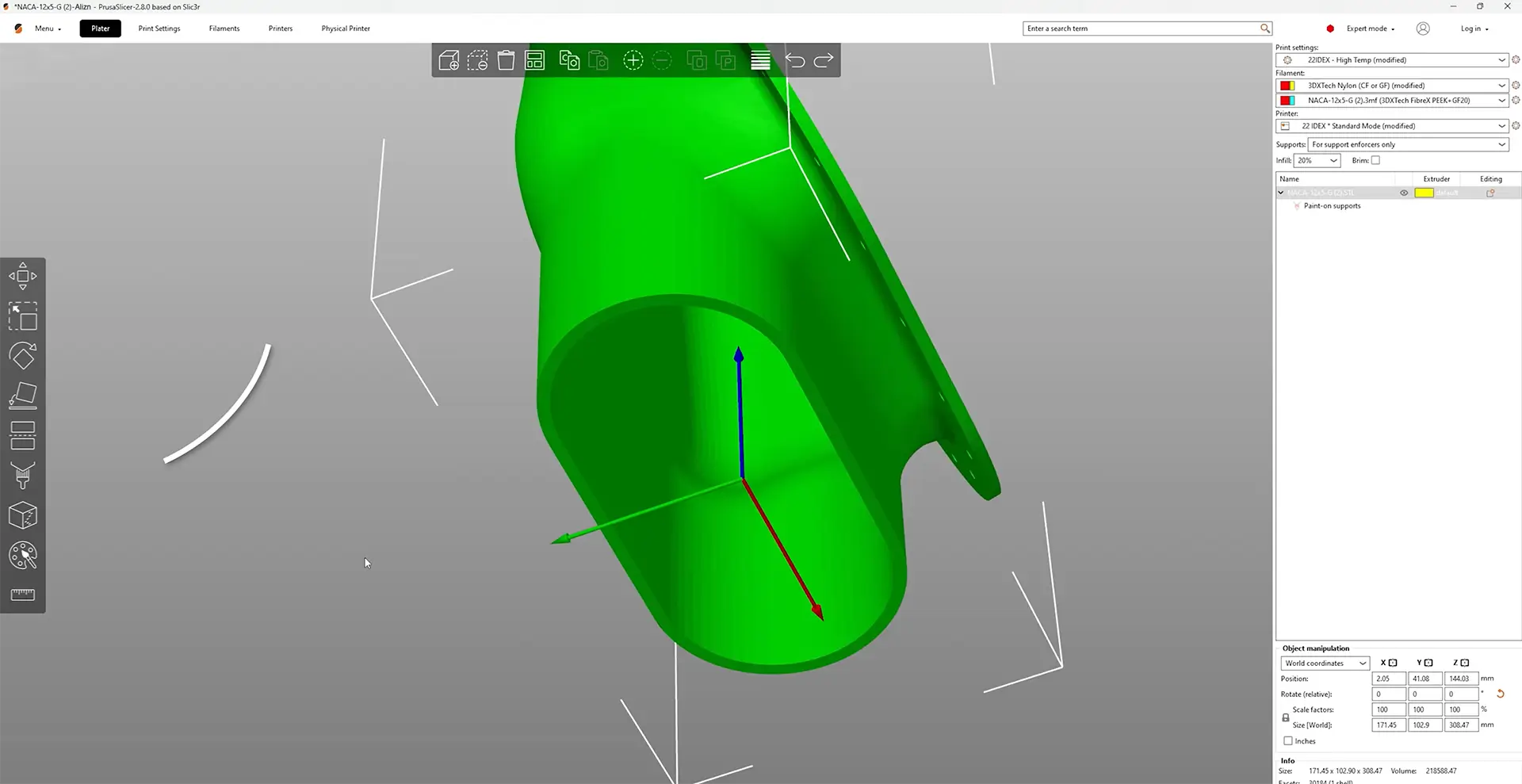 carbon fiber parts 3d printing design