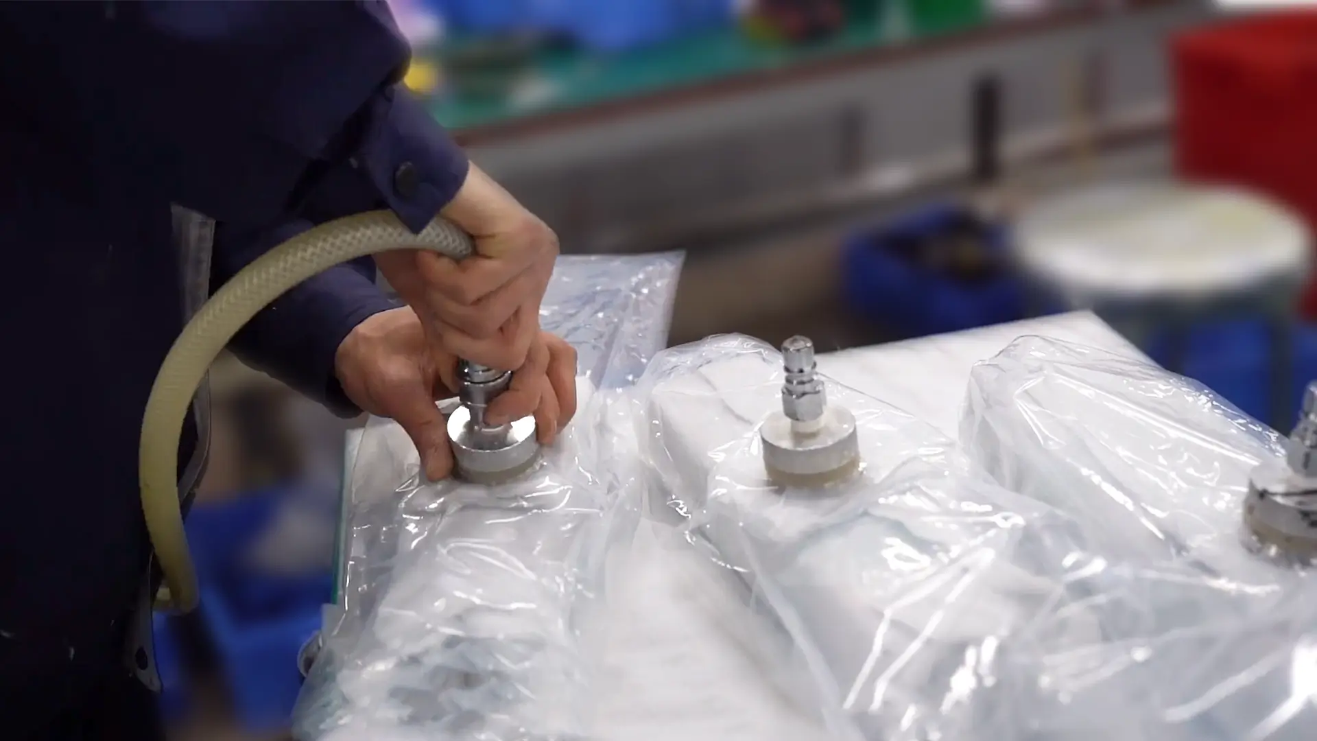 carbon fiber parts manufacturing vacuum bagging