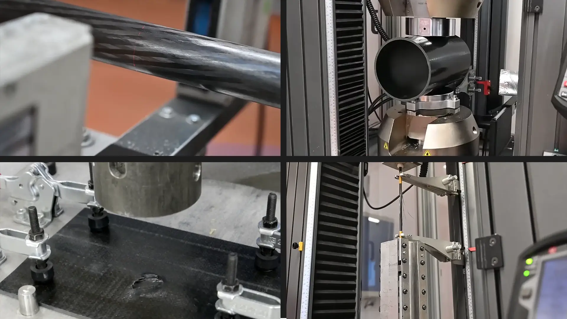 carbon fiber pultrusion molding part tests