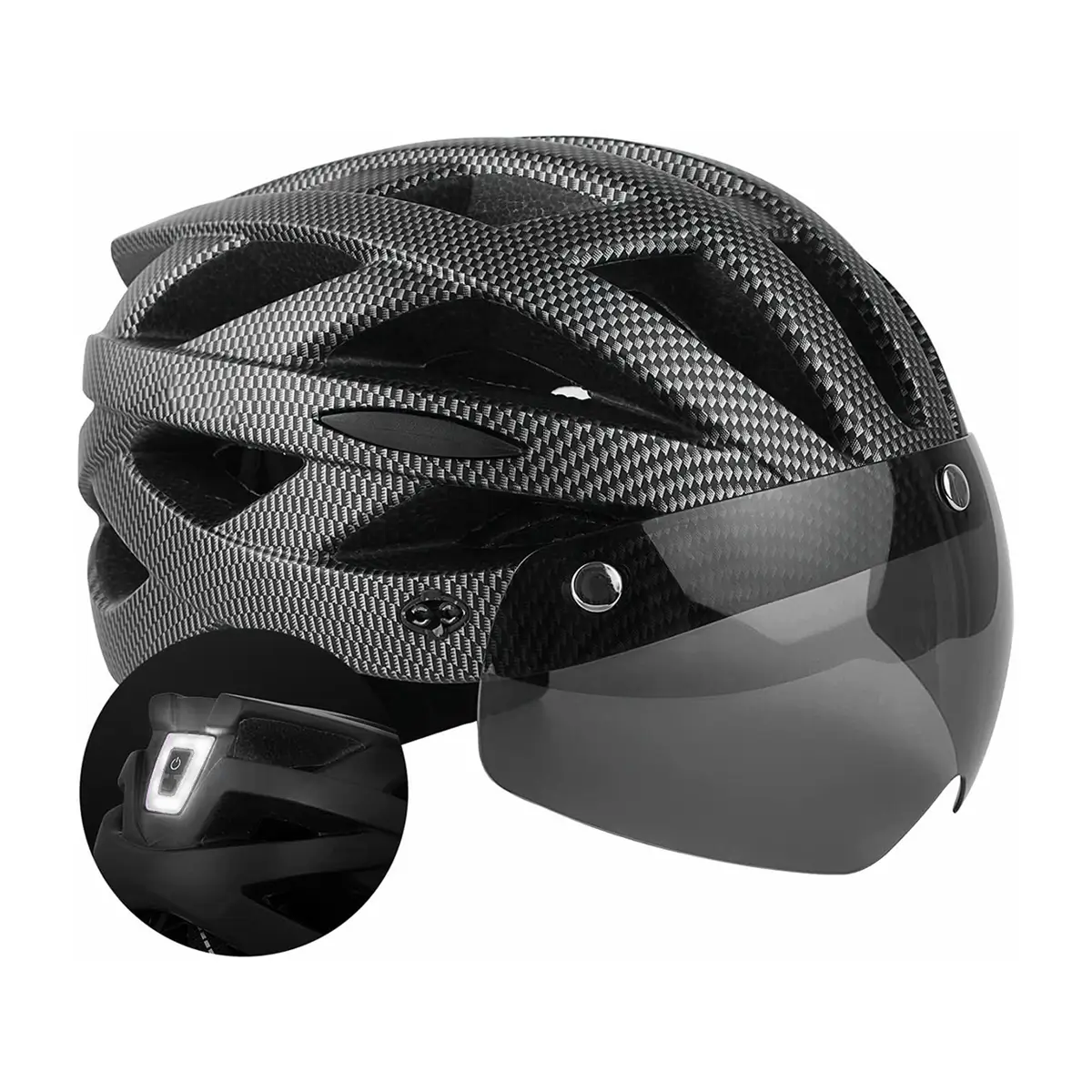 carbon fiber biking helmet