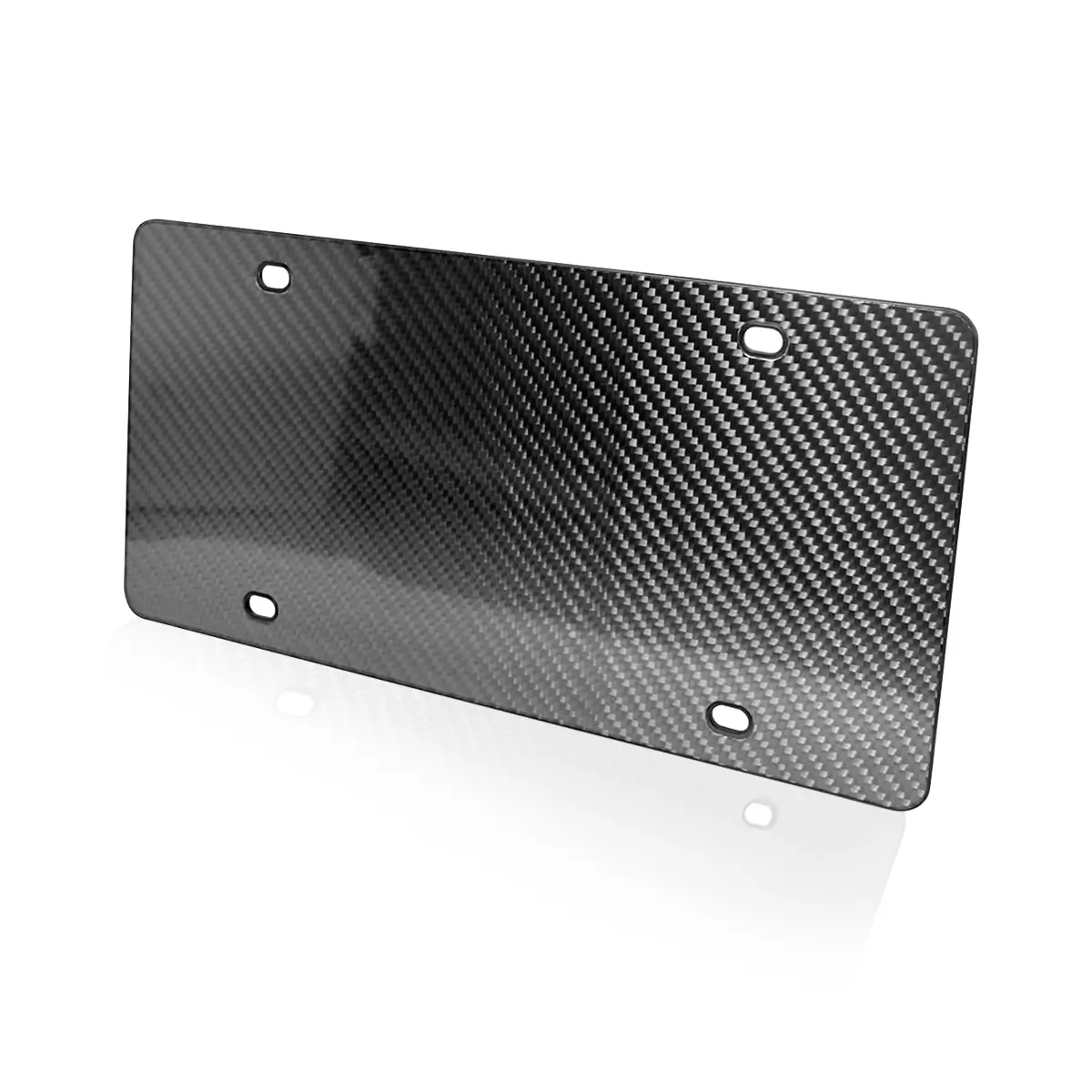 carbon fiber licence plate frame custom