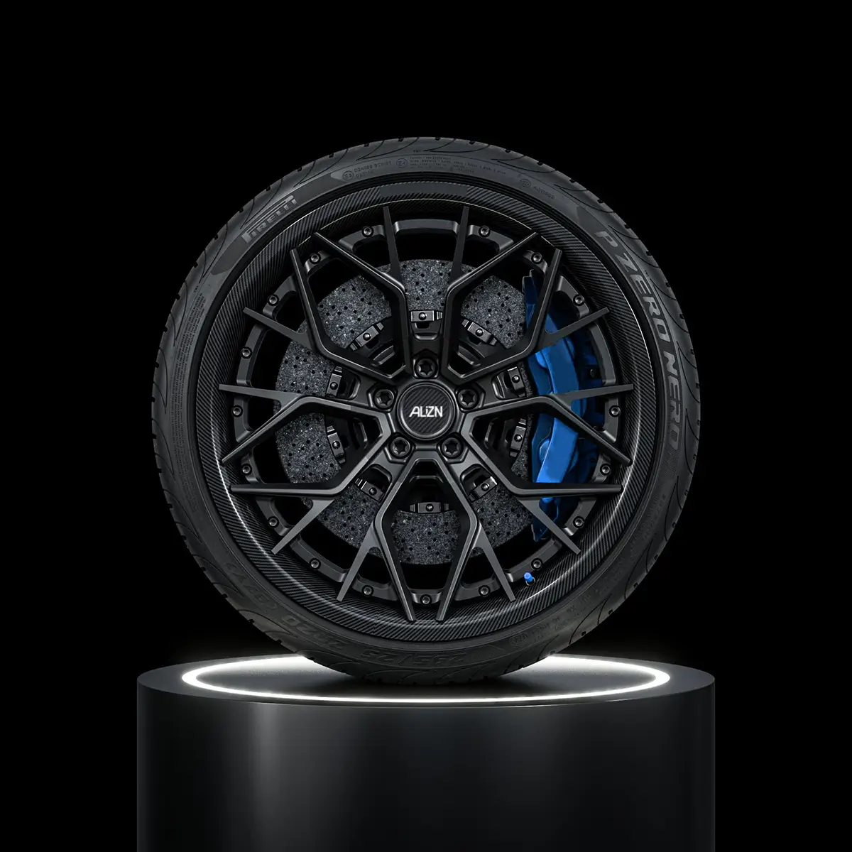 custom car carbon fiber wheels