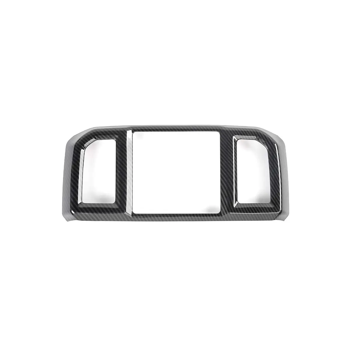 custom carbon fiber car rear climate control panel