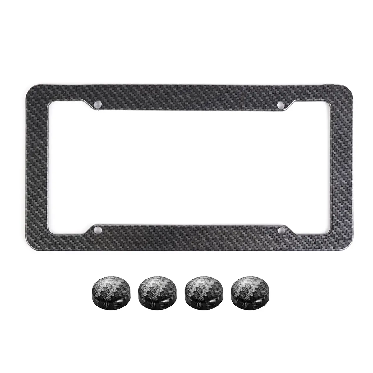 custom carbon fiber licence plate
