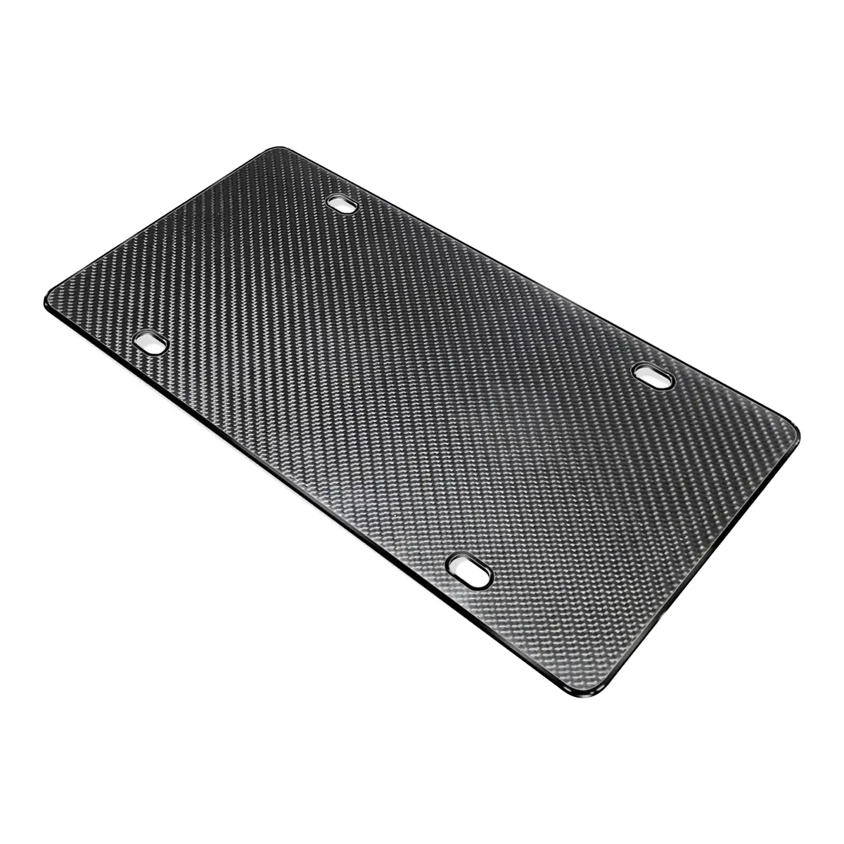 custom carbon fiber license plate cover