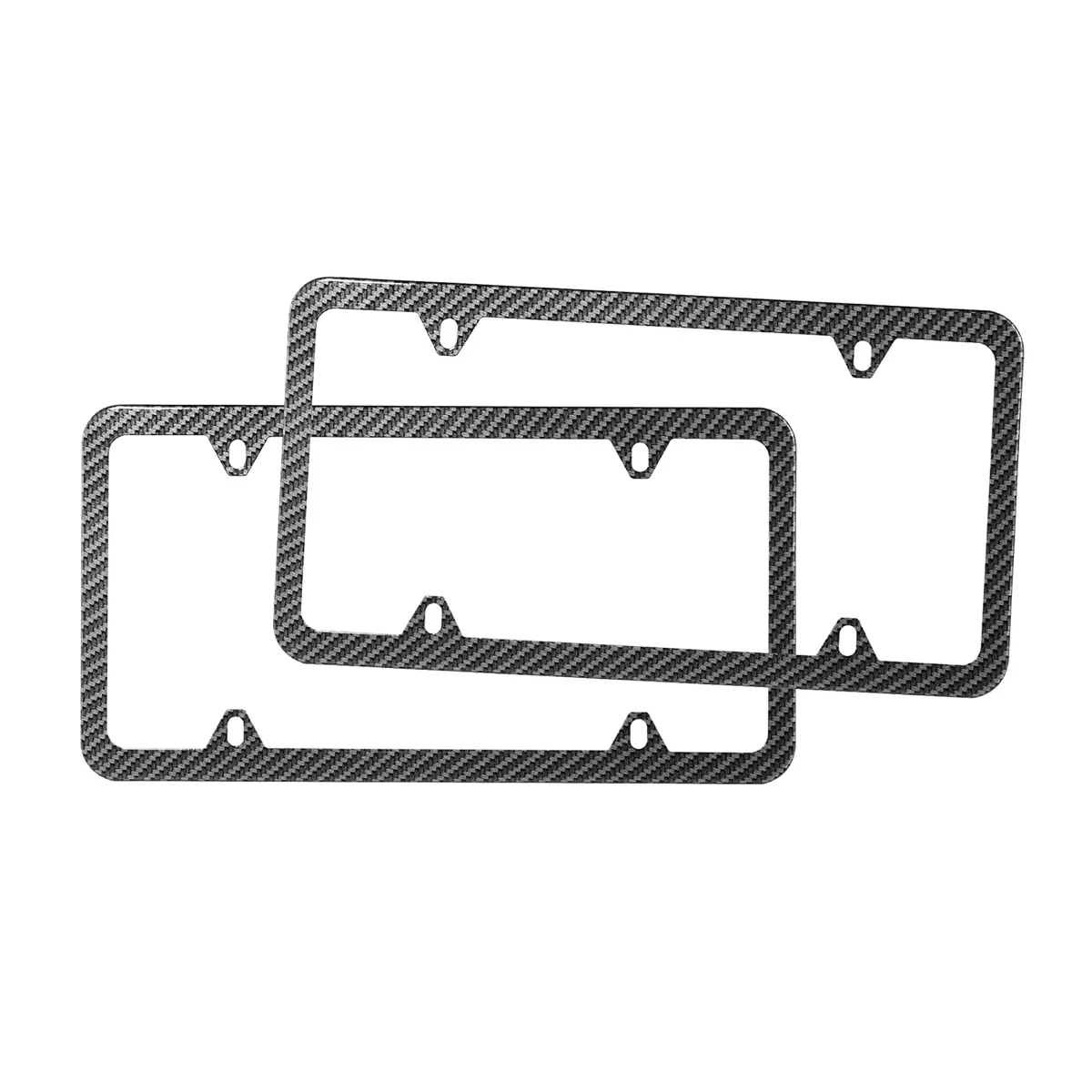 custom carbon fiber license plate holder