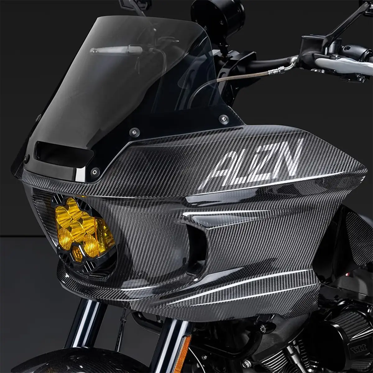 custom carbon fiber motorcycle fairing
