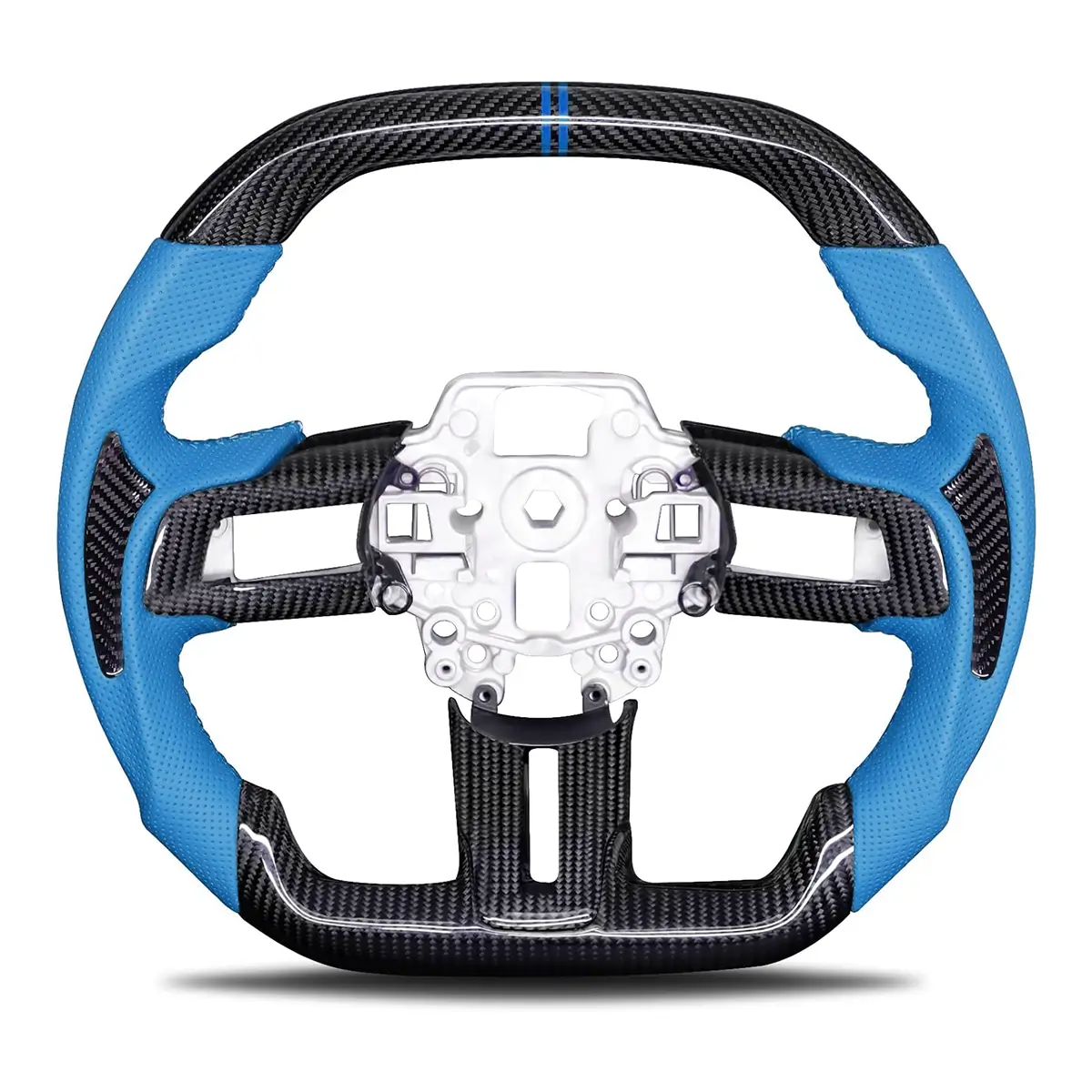 custom carbon fiber steering wheel cover