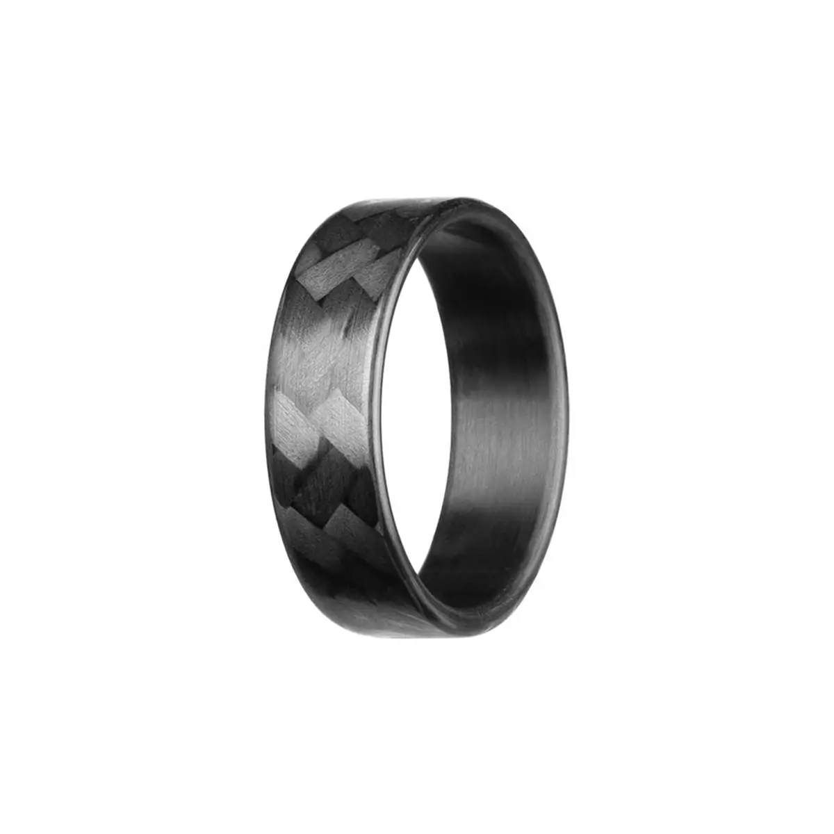 custom carbon fiber wedding rings for men
