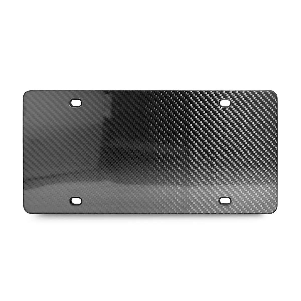 custom carbon license plate frames