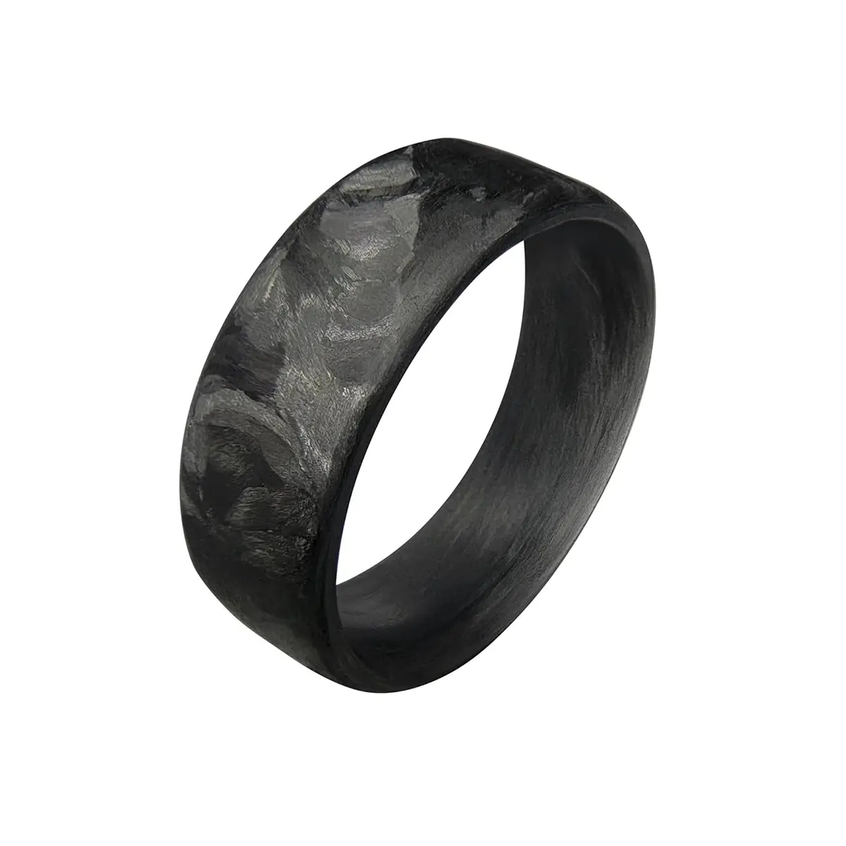custom forged carbon fiber ring