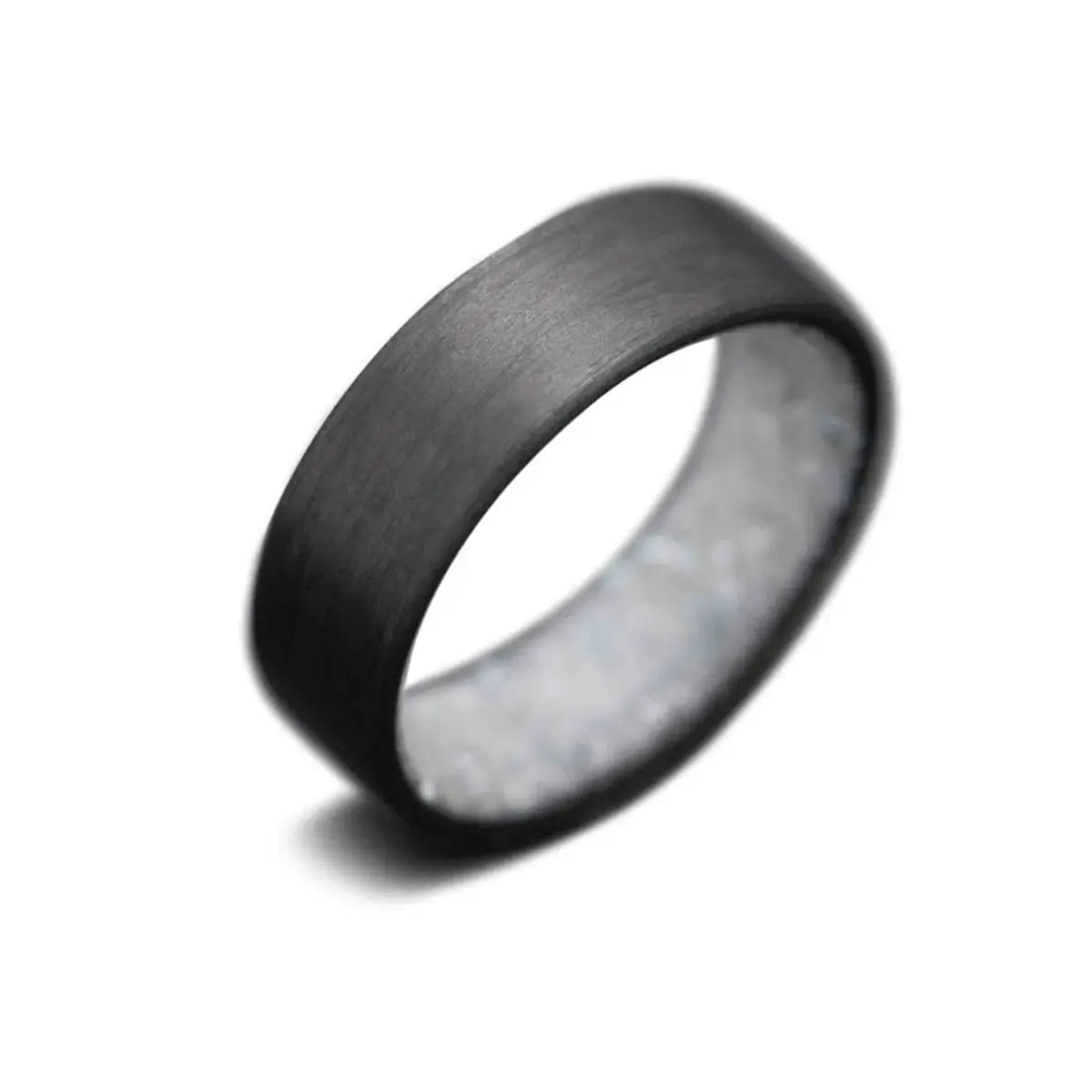 custom mens carbon fiber ring