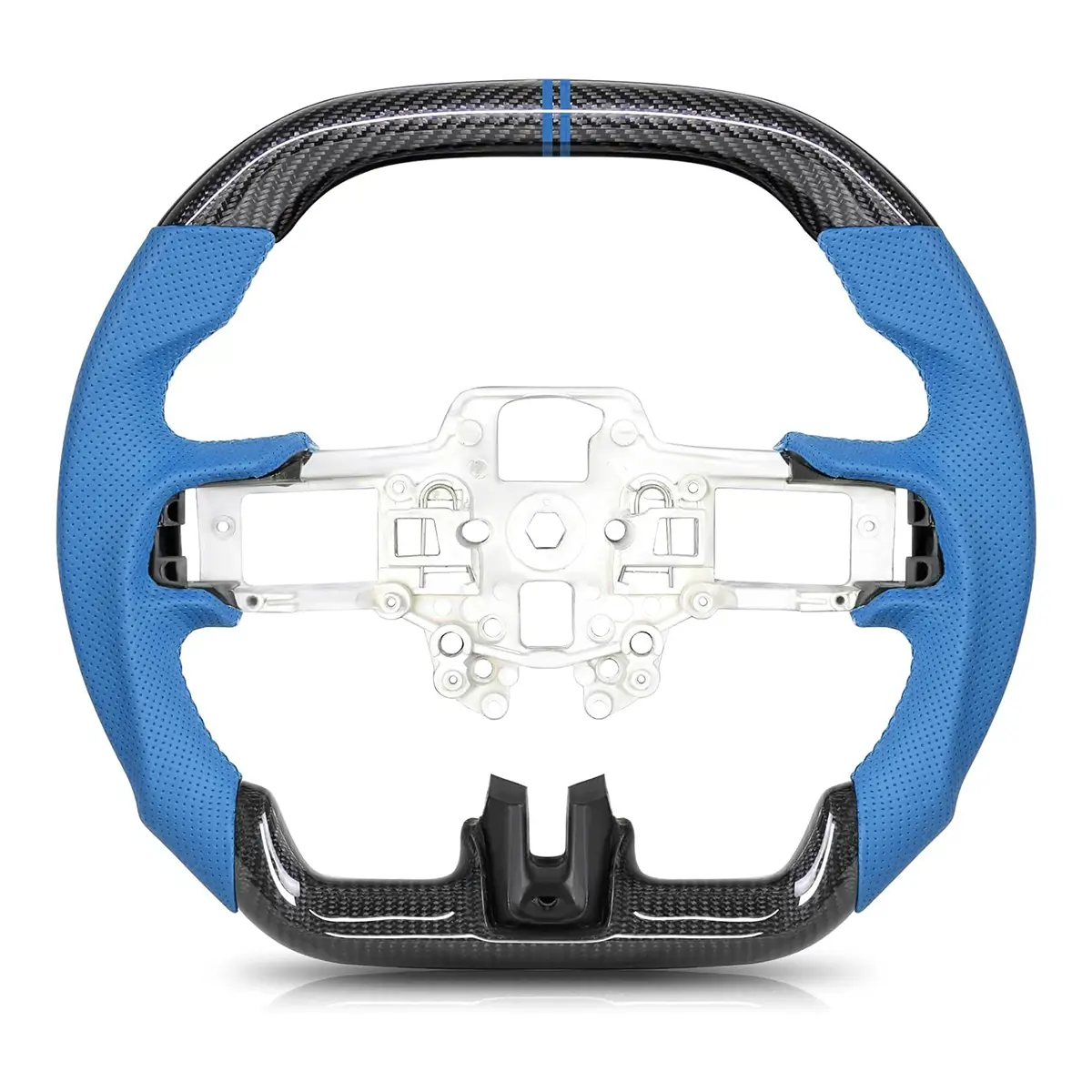 custom steering wheel cover carbon fiber