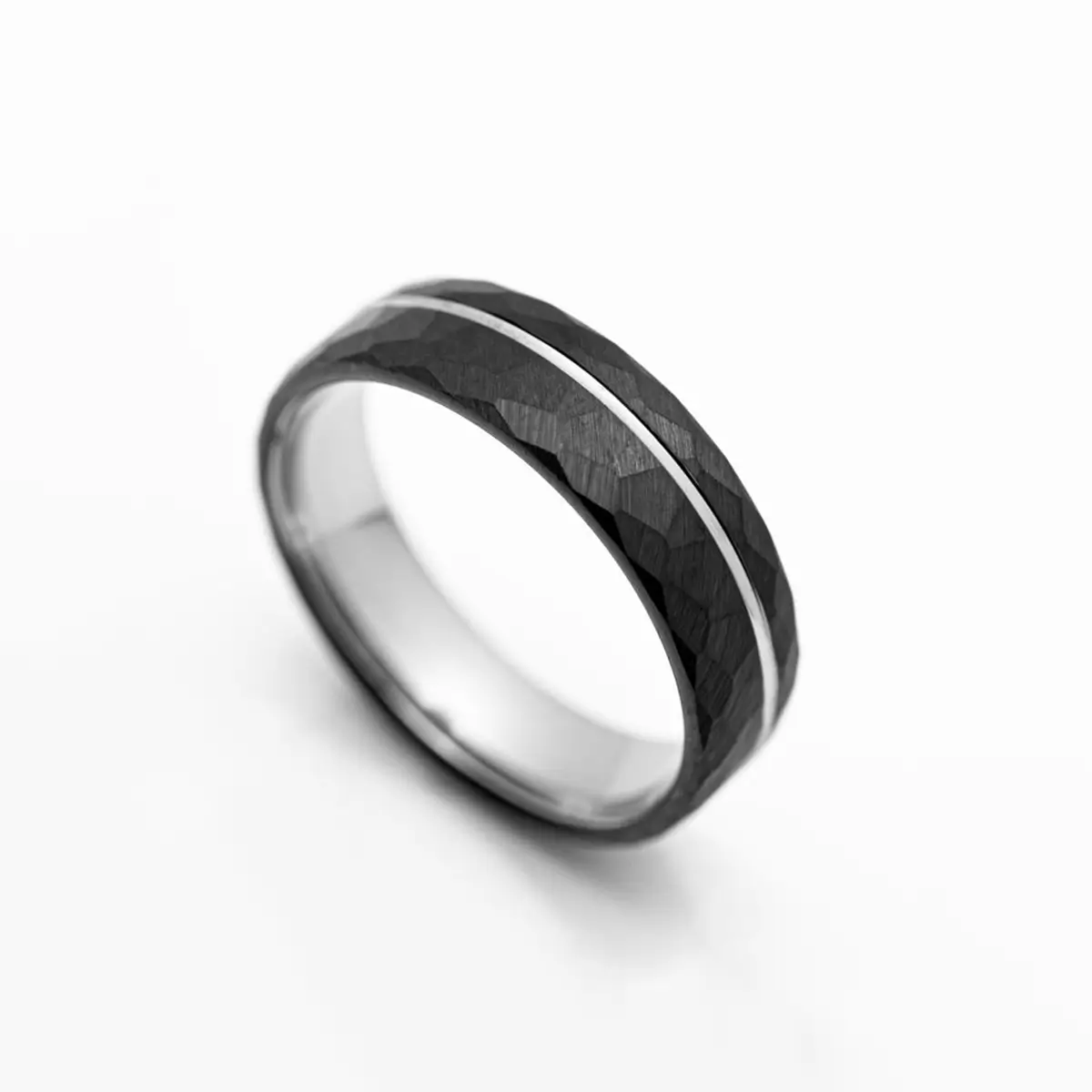 custom titanium carbon fiber ring