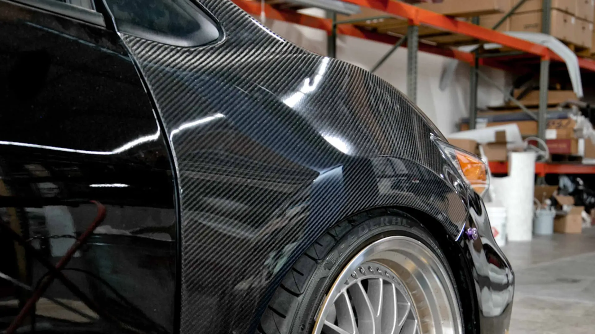 several methods to produce carbon fiber fenders