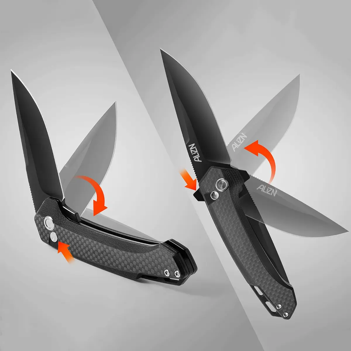carbon fiber knife blade function