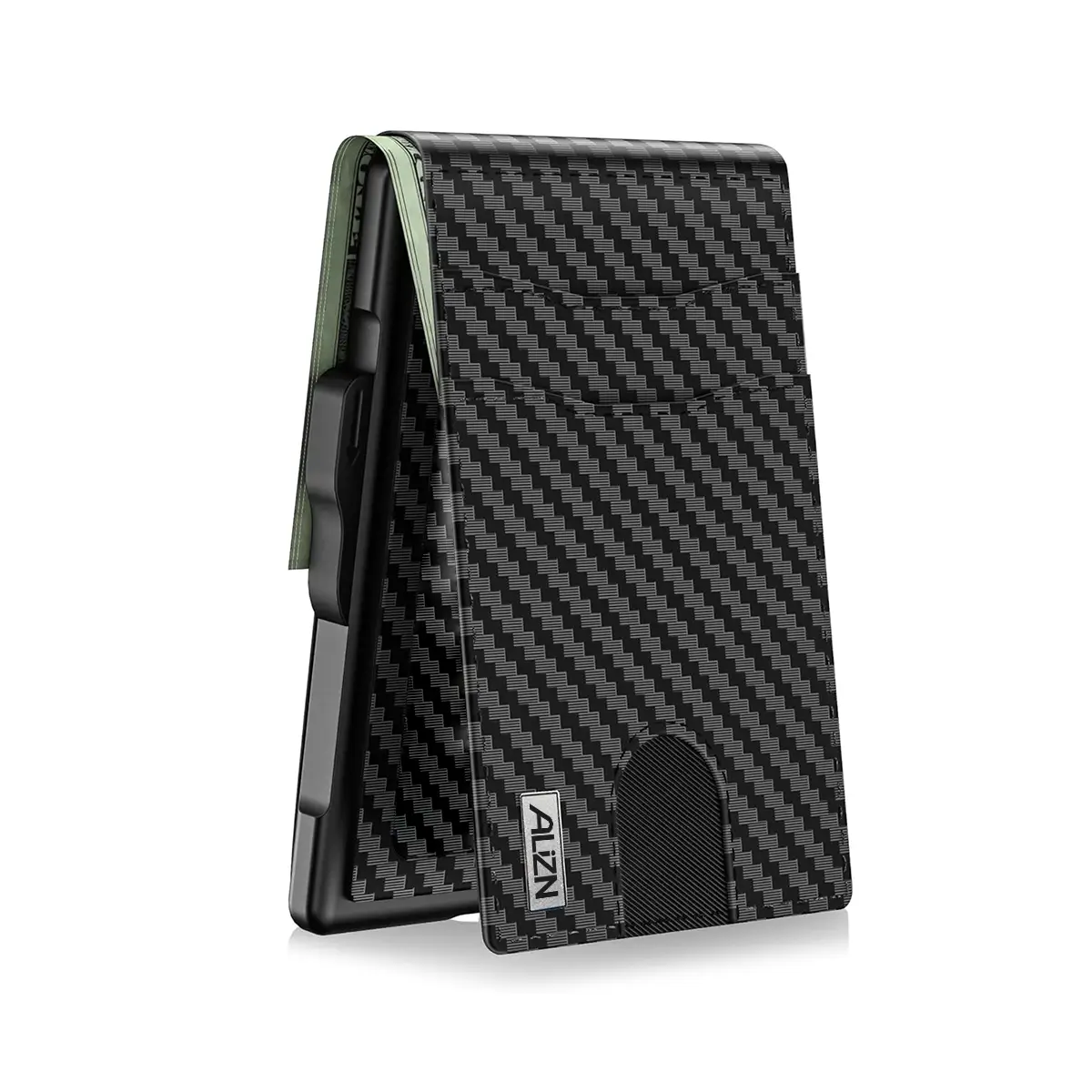 carbon fiber money clip wallet custom