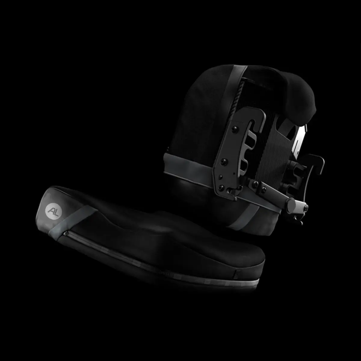 fauteuil roulant rigide en fibre de carbone sur mesure