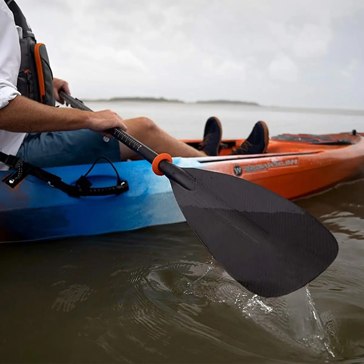 custom best carbon fiber kayak paddle