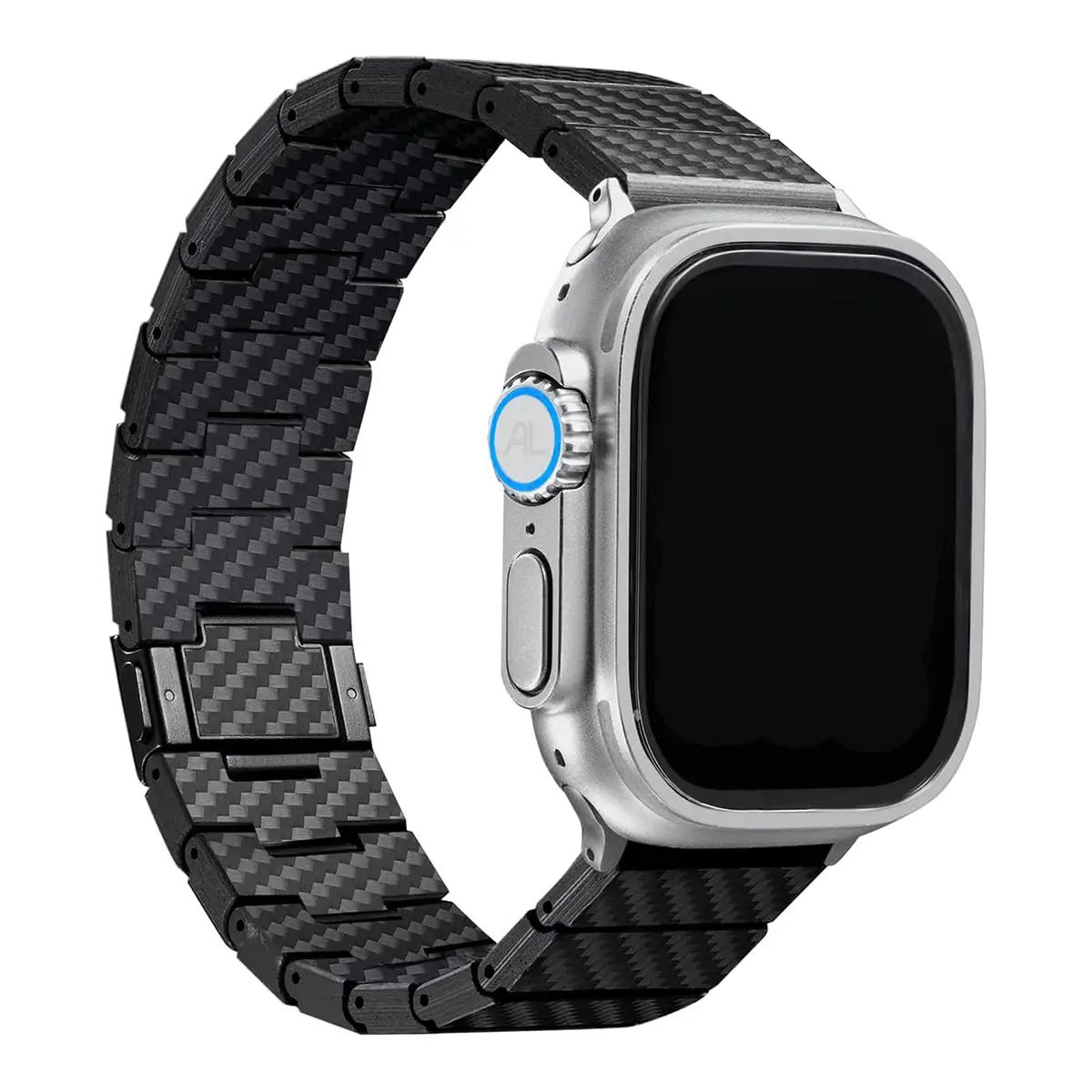 custom carbon fiber apple watch band
