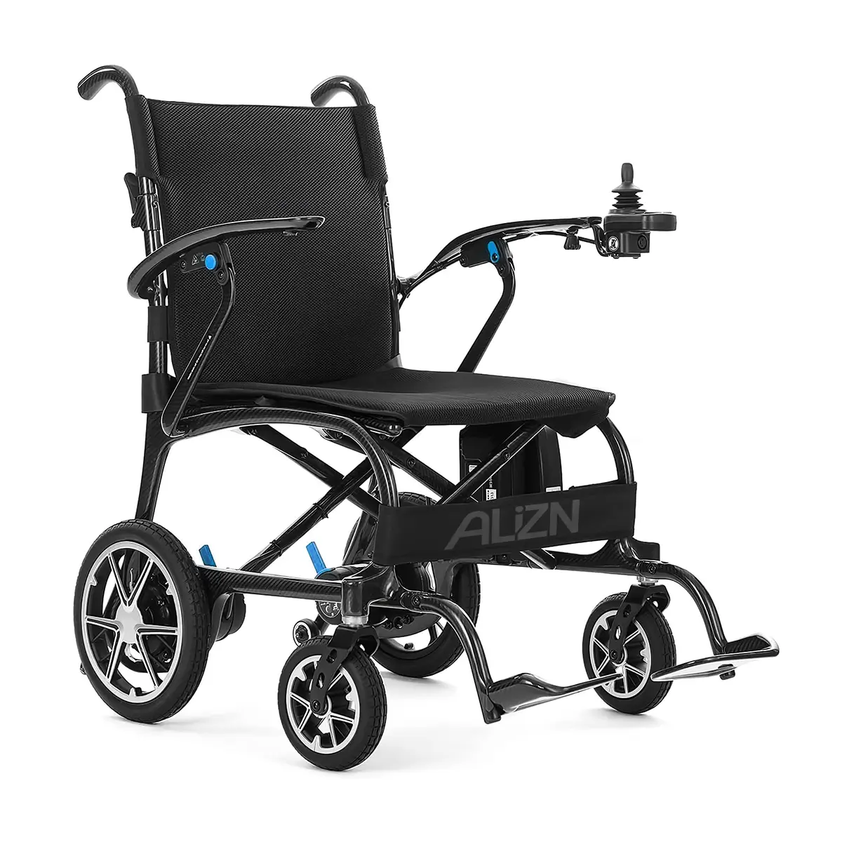 fauteuil roulant électrique personnalisé en fibre de carbone