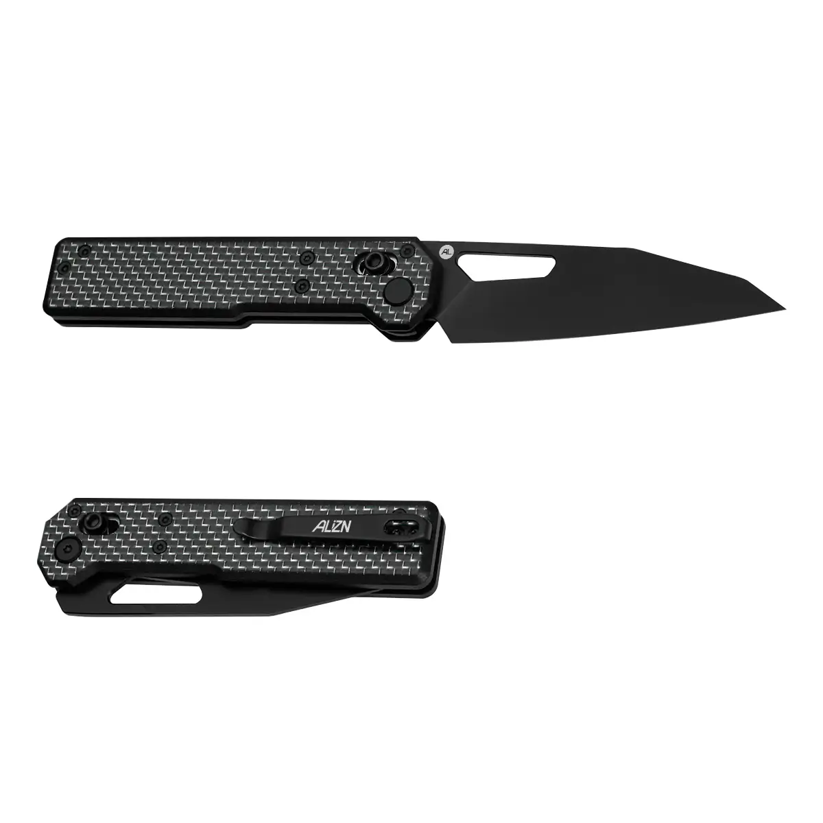 custom carbon fiber handle knife