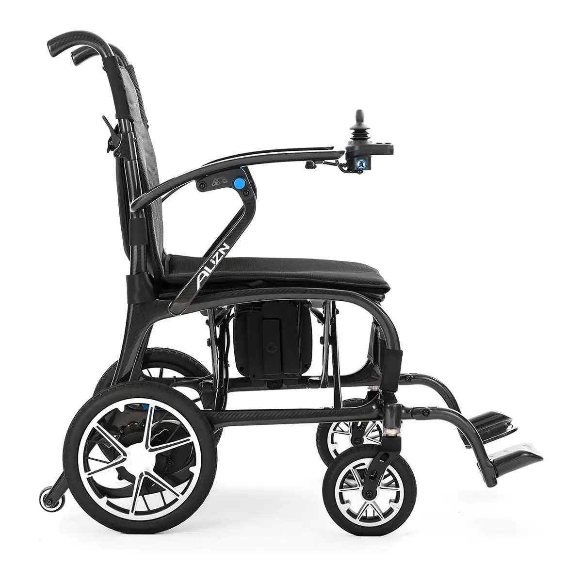 fauteuil roulant électrique personnalisé en fibre de carbone
