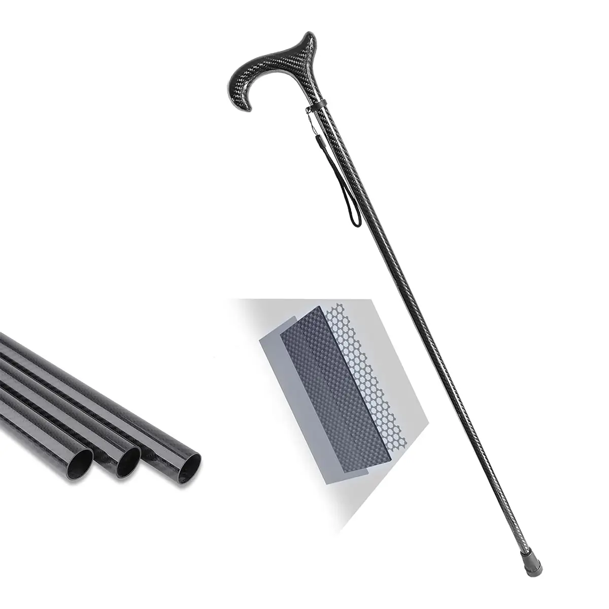 custom carbon fiber walking cane factory
