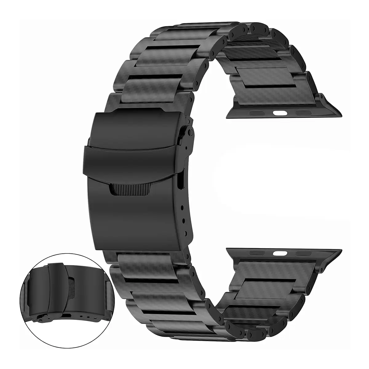 custom carbon fiber watch band