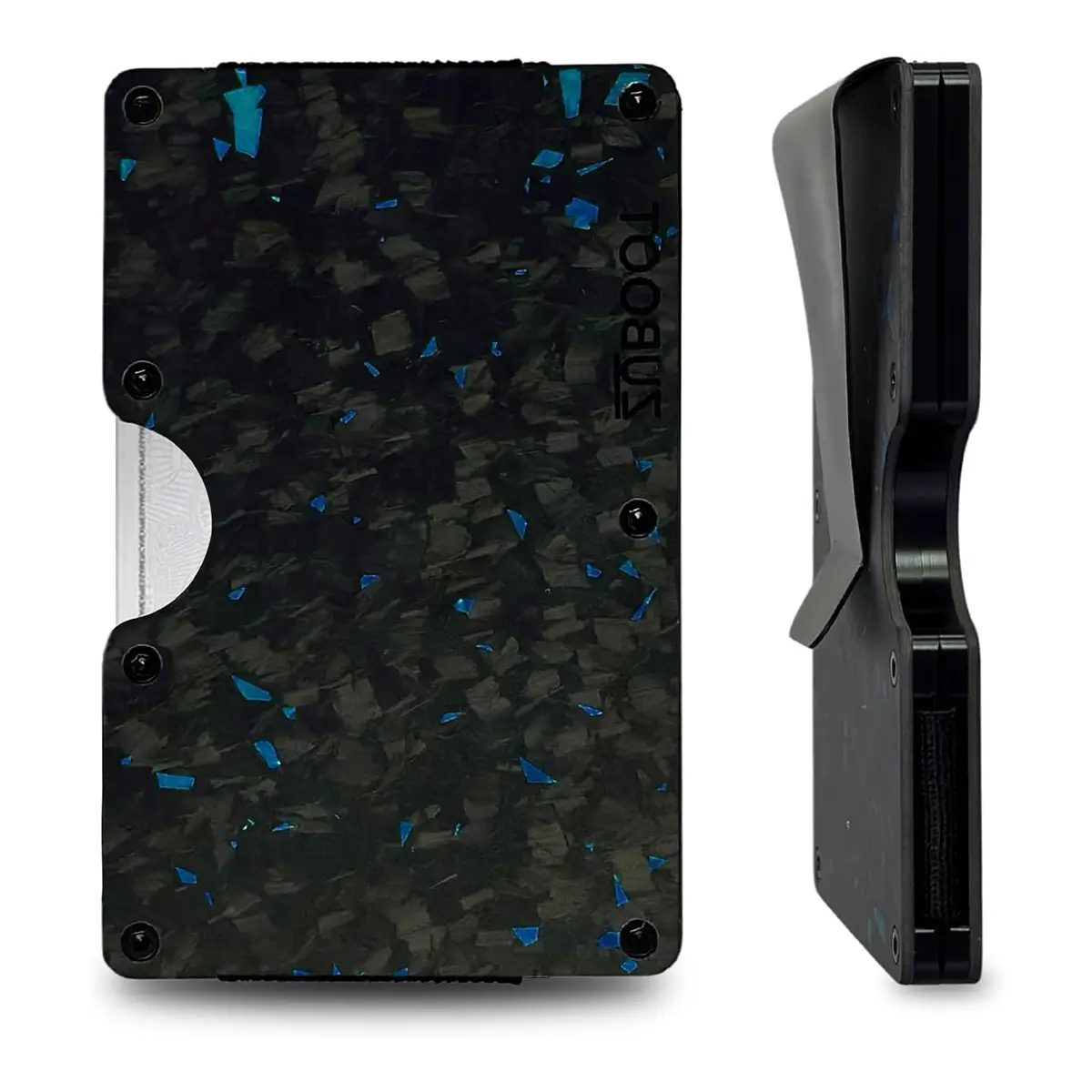 custom forged carbon fiber wallet
