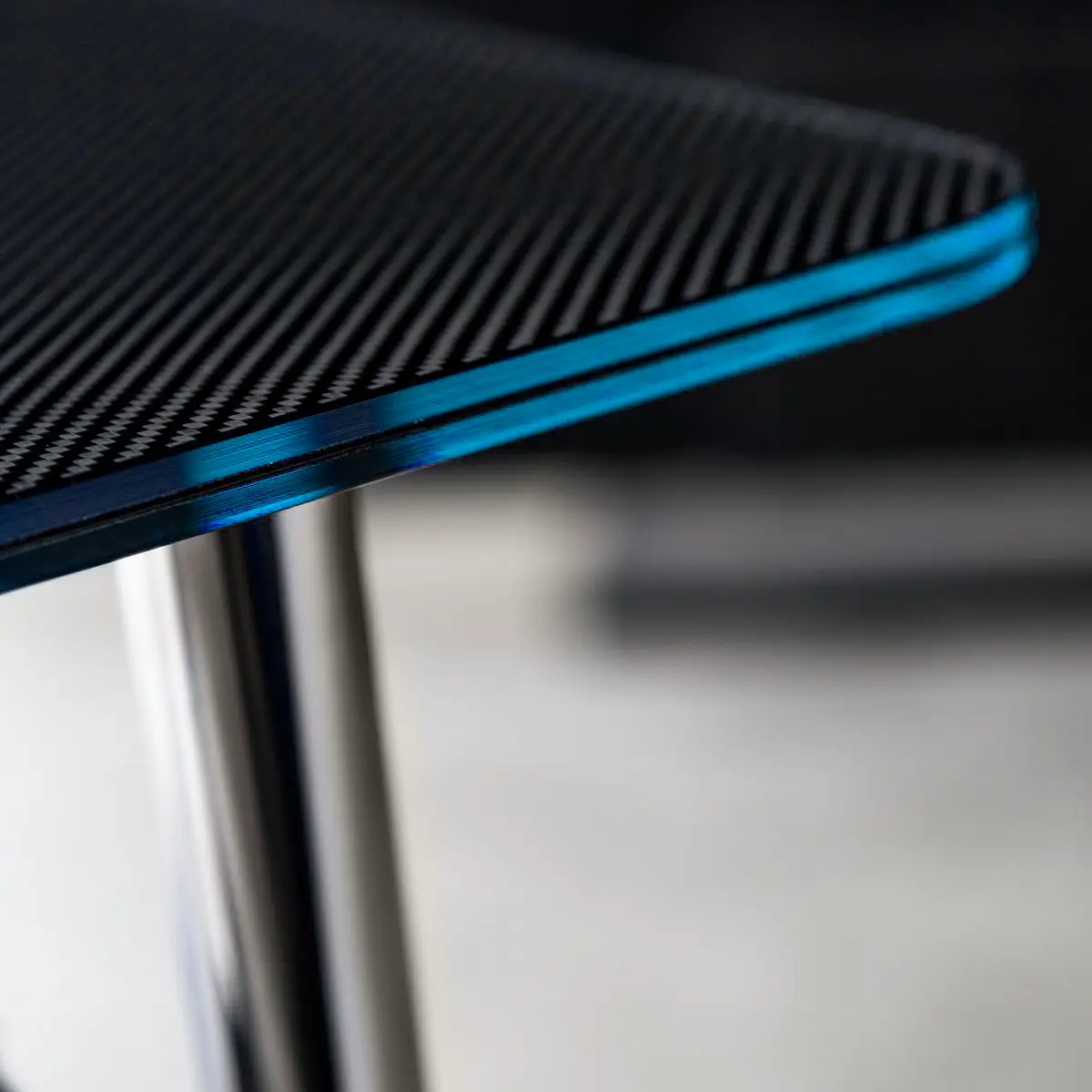 custom gaming desk carbon fiber